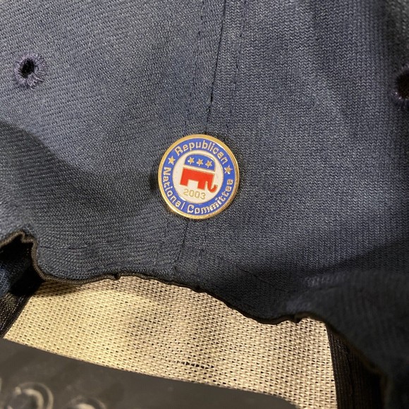 Vintage New Era Republican Party Snapback Hat - Picture 7 of 7